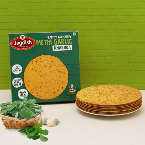 Jagdish Methi Garlic Khakhra